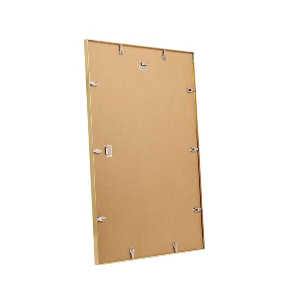 Gold 20x30 Frame - Exclusive Thin 20 x 30 Poster Frame For Wall Mount Photo - Picture 3 of 9